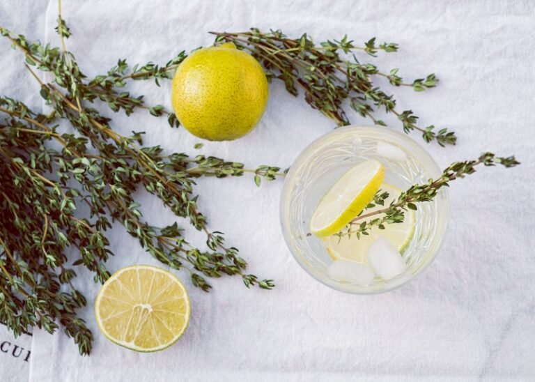 Photo of Lime Fruits and Thyme